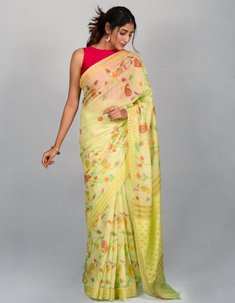 The Summer Meadow Saree