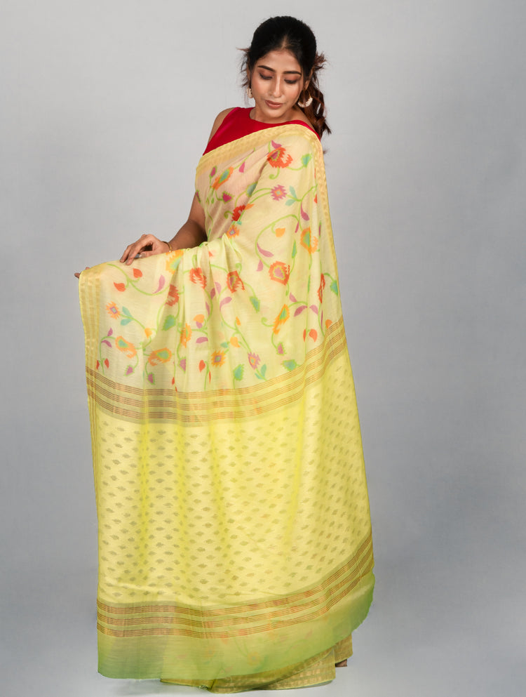 The Summer Meadow Saree