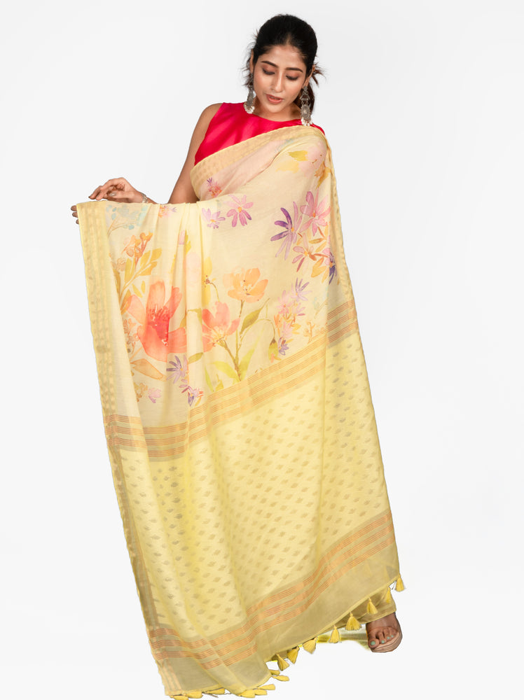 The Golden Hour Saree
