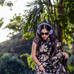 Black Floral Elegance