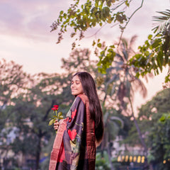 Rose Red Floral Bliss