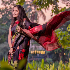 Rose Red Floral Bliss