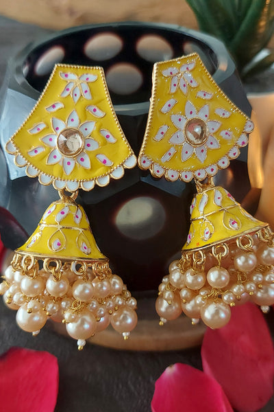 Traditional jhumka pair