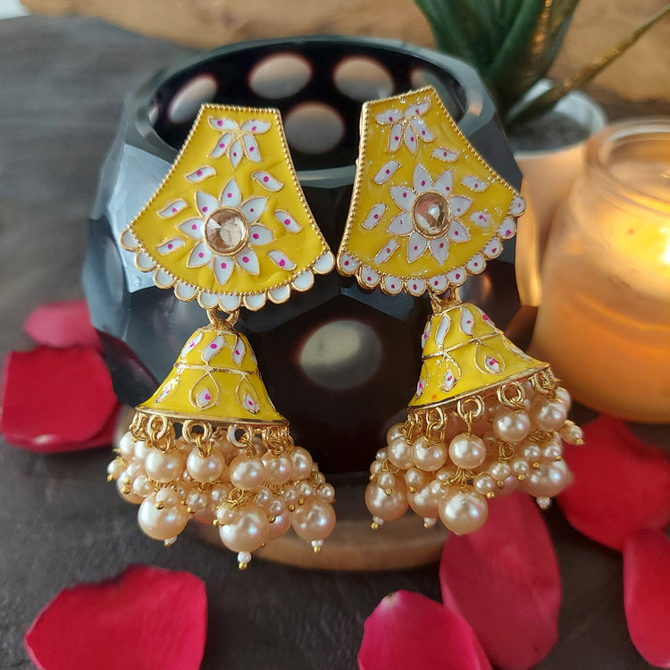 Traditional jhumka pair