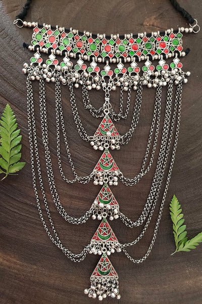 Multi layered Neck piece