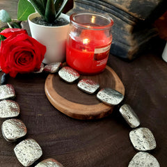 Antique stone Neckpiece