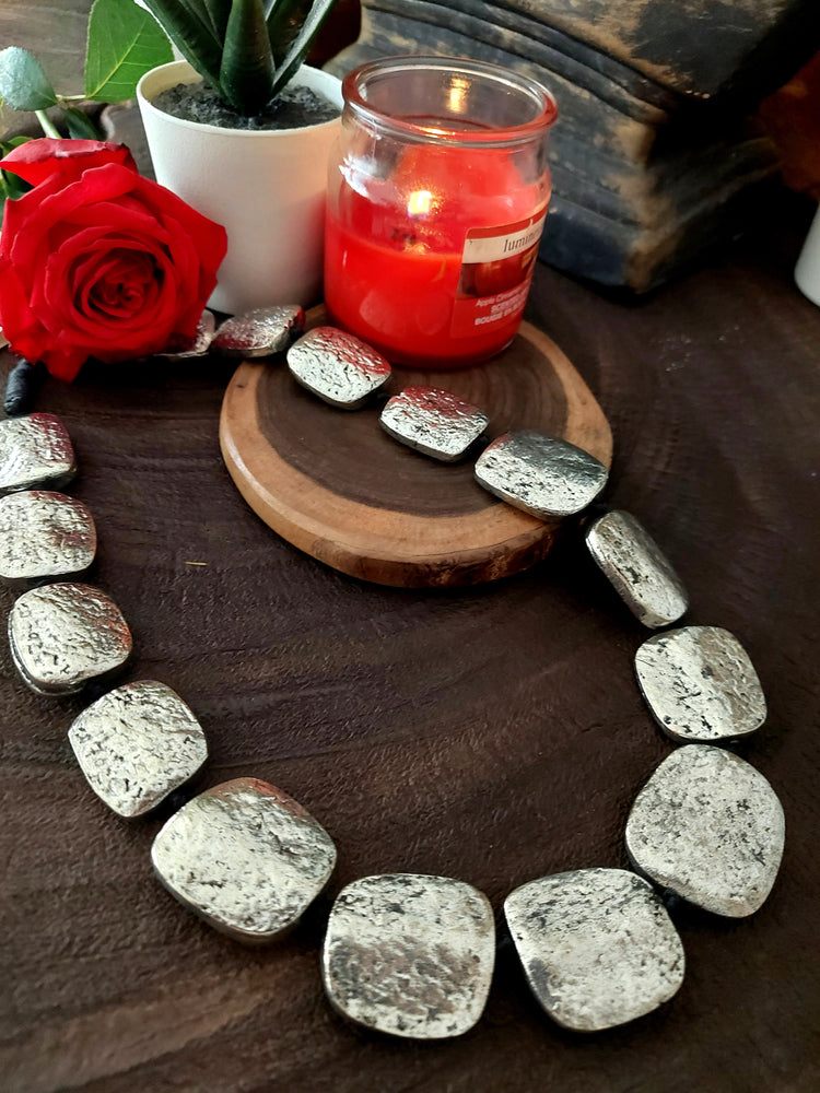 Antique stone Neckpiece