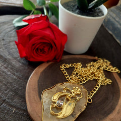 Antique Gold chained Neck-piece