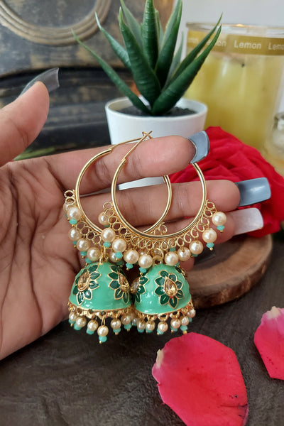 Trdaitional Round Jhumka