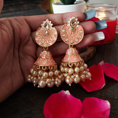 Traditional jhumka pair