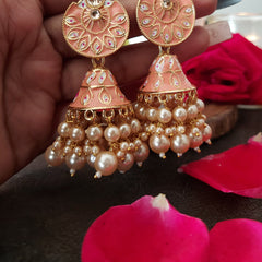 Traditional jhumka pair
