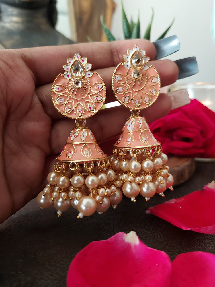 Traditional jhumka pair