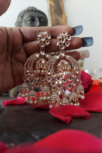 White Beaded Kundan Jewel