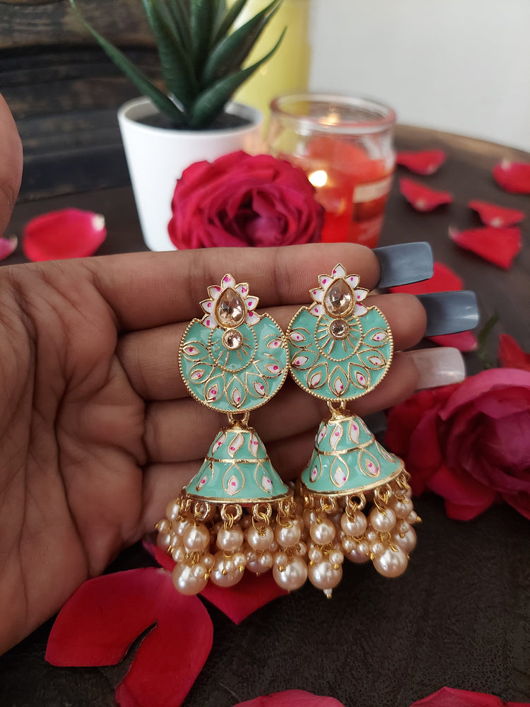 Traditional jhumka pair