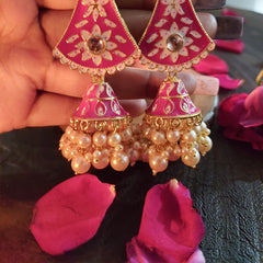 Traditional jhumka pair