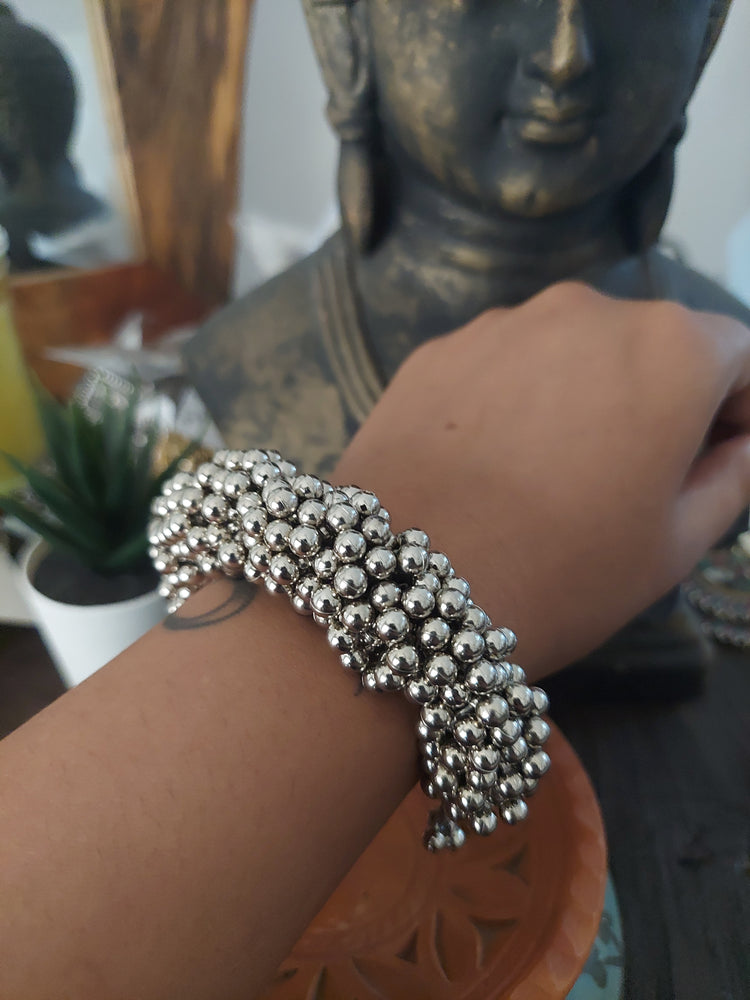 Antique beaded bracelet