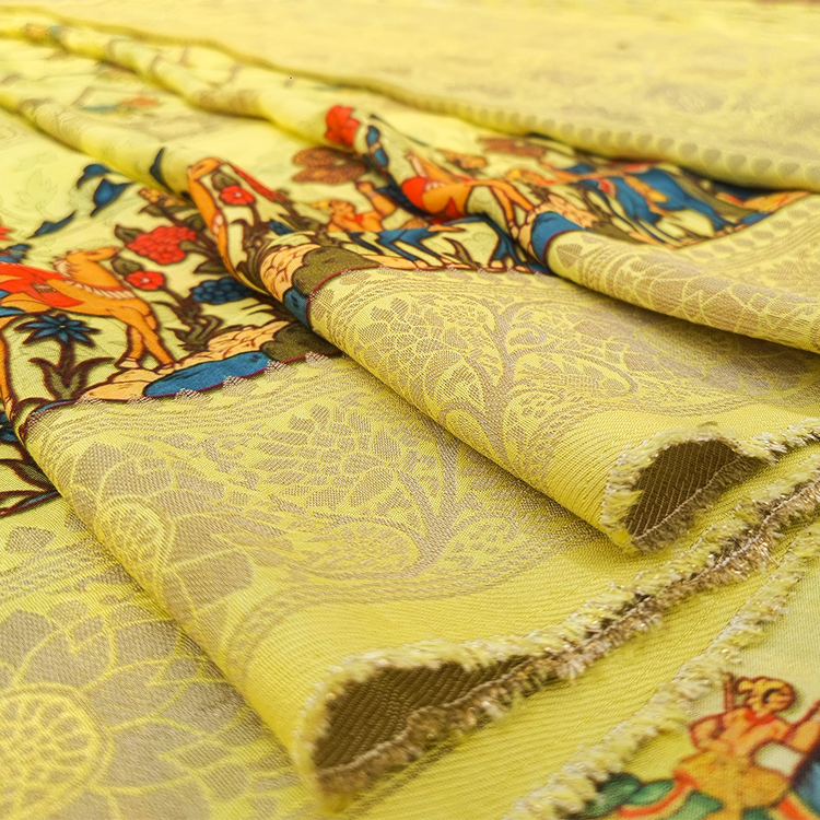 Khaddi Zari Woven Silk