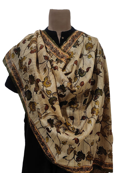 Duppatta#Cream_Royal_Kalam