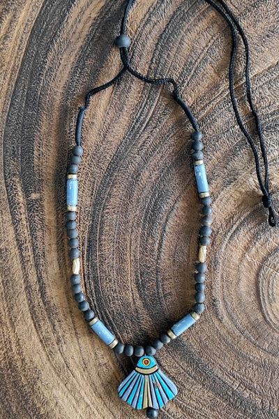 Terracotta pendant Necklace