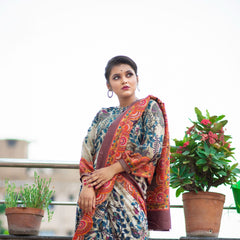 Aampan - Tussar Silk Saree