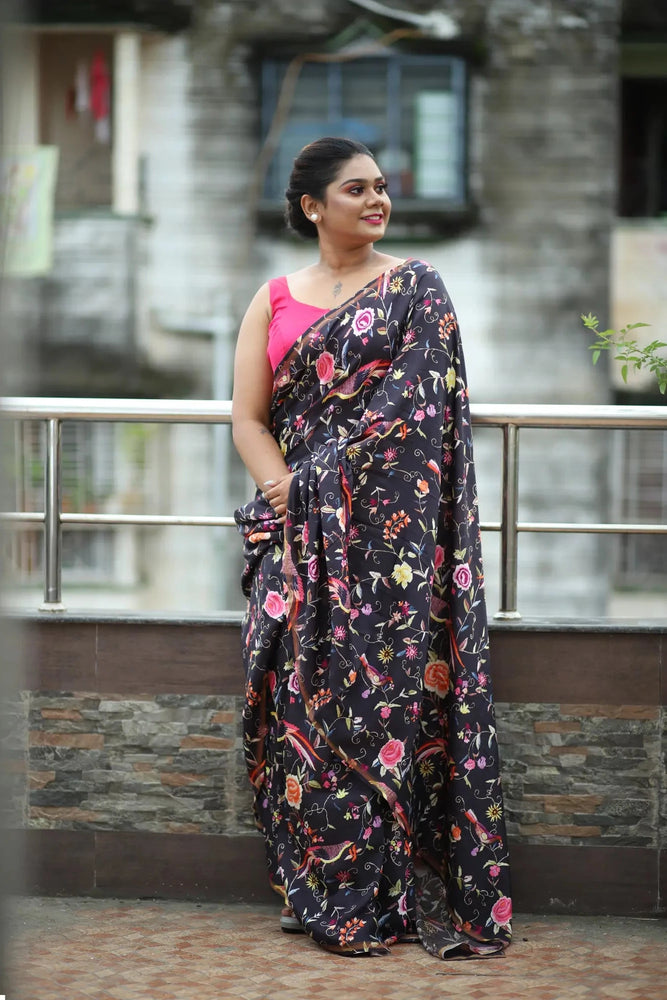 Chanderi Saree