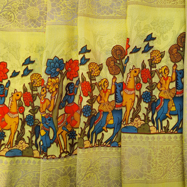 Khaddi Zari Woven Silk