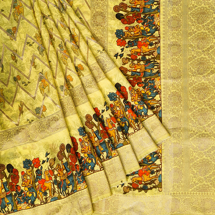 Khaddi Zari Woven Silk