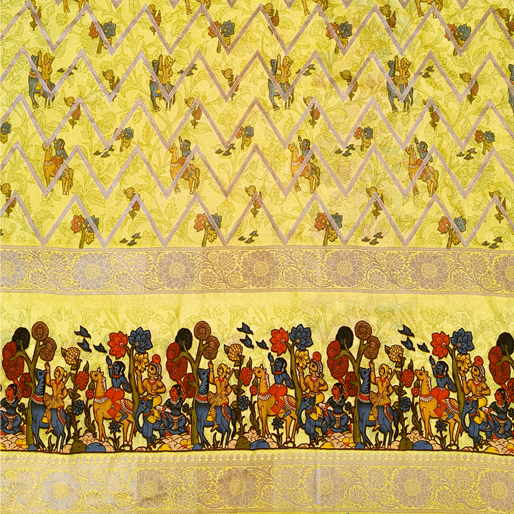 Khaddi Zari Woven Silk