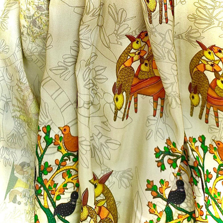 Khaddi Zari Woven Silk Saree