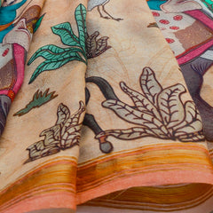 Natural Cotton Zari Saree